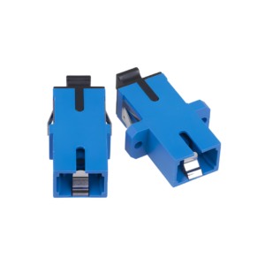 SC Simplex Adapter with Internal Shutter